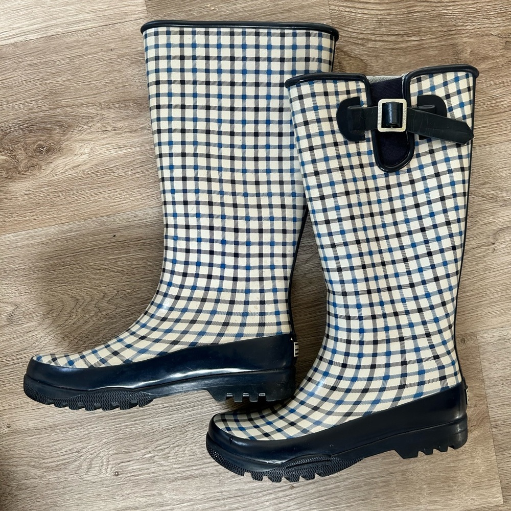 Sperry Top Sider Rubber Boots Waterproof Warm Soles